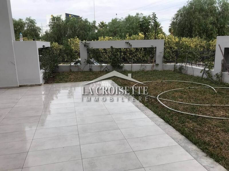 Appartement S+1 avec Jardin aux jardins de carthage 