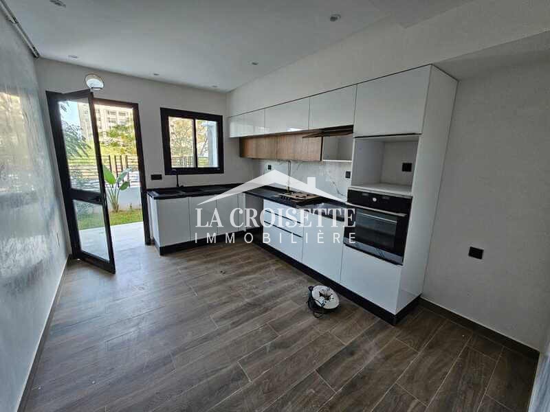 Appartement S+3 avec jardin aux Jardins de Carthage