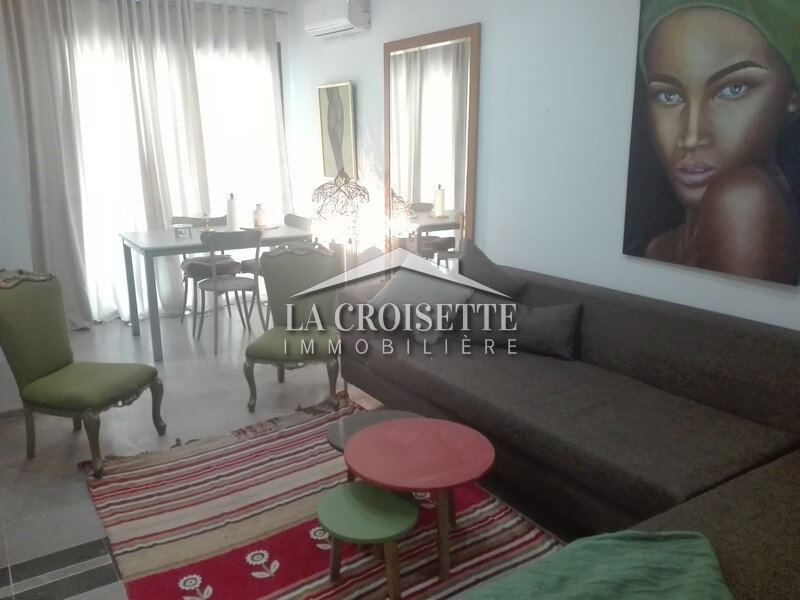 A louer un joli appartement meublé à la Soukra 