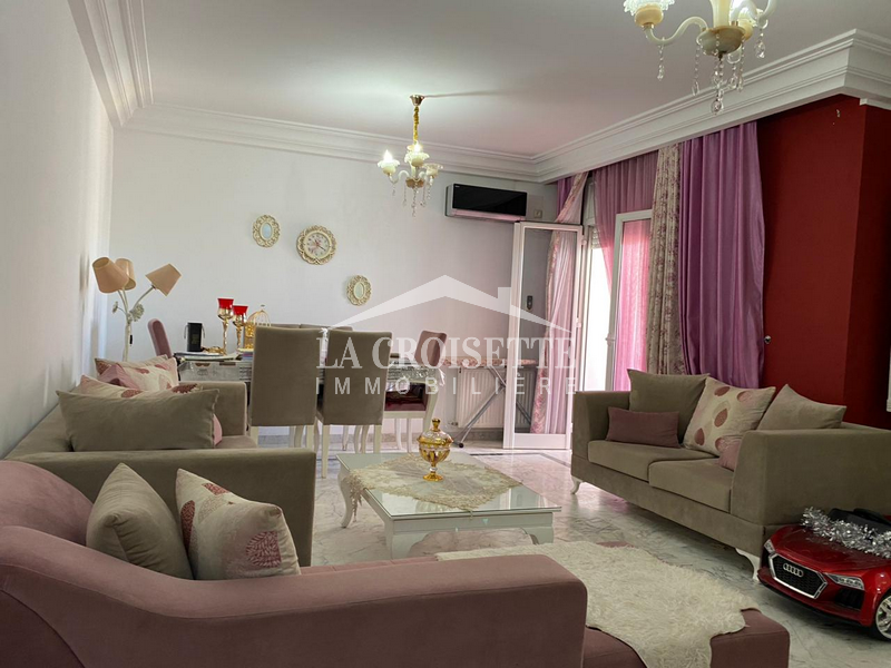 Appartement S+3 meublé à Ain Zaghouan Sud