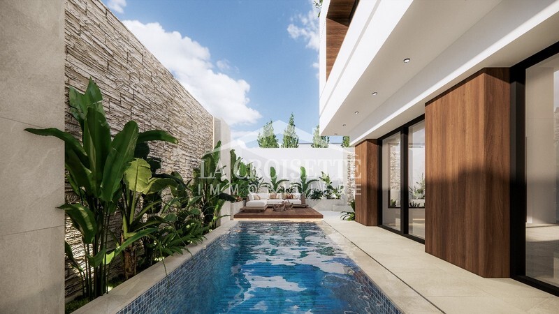 Villa S+3 avec piscine à La Soukra